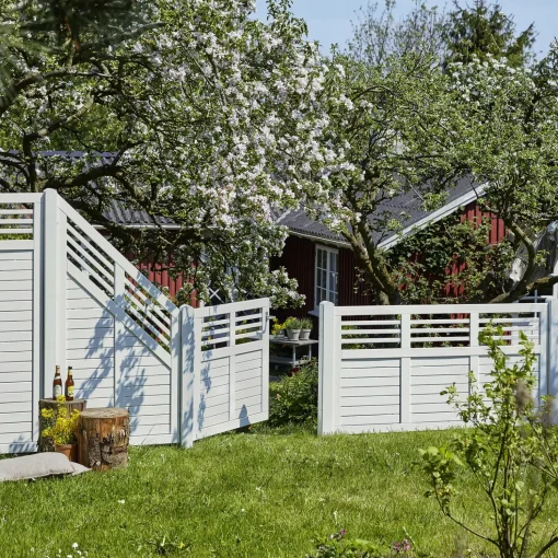 Plus Decora skråelement 90x180/95 cm hvid