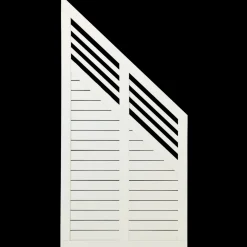 Plus Decora skråelement 90x180/95 cm hvid