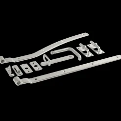 Plus elementbeslag 3x7 cm 4 stk varmgalvaniseret