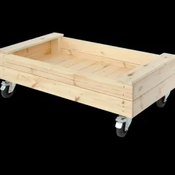 PLUS Fun sandkasse m/hjul og bænk 120 cm