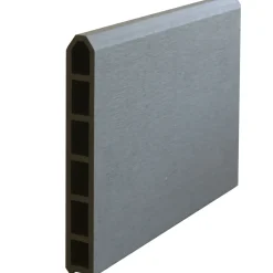 Plus Futura enkeltlåge m/stålstolpe højrehængt 99x91 cm skiftergrå