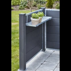 Plus Futura komposithegn 90x145 cm skifergrå