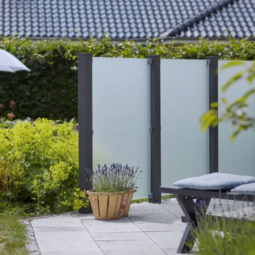 Plus glashegn 90x91 cm frosted