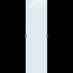 Plus glashegn 55,4x176 cm klart