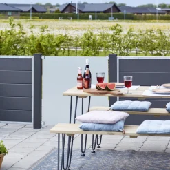 Plus glashegn 55,4x176 cm klart