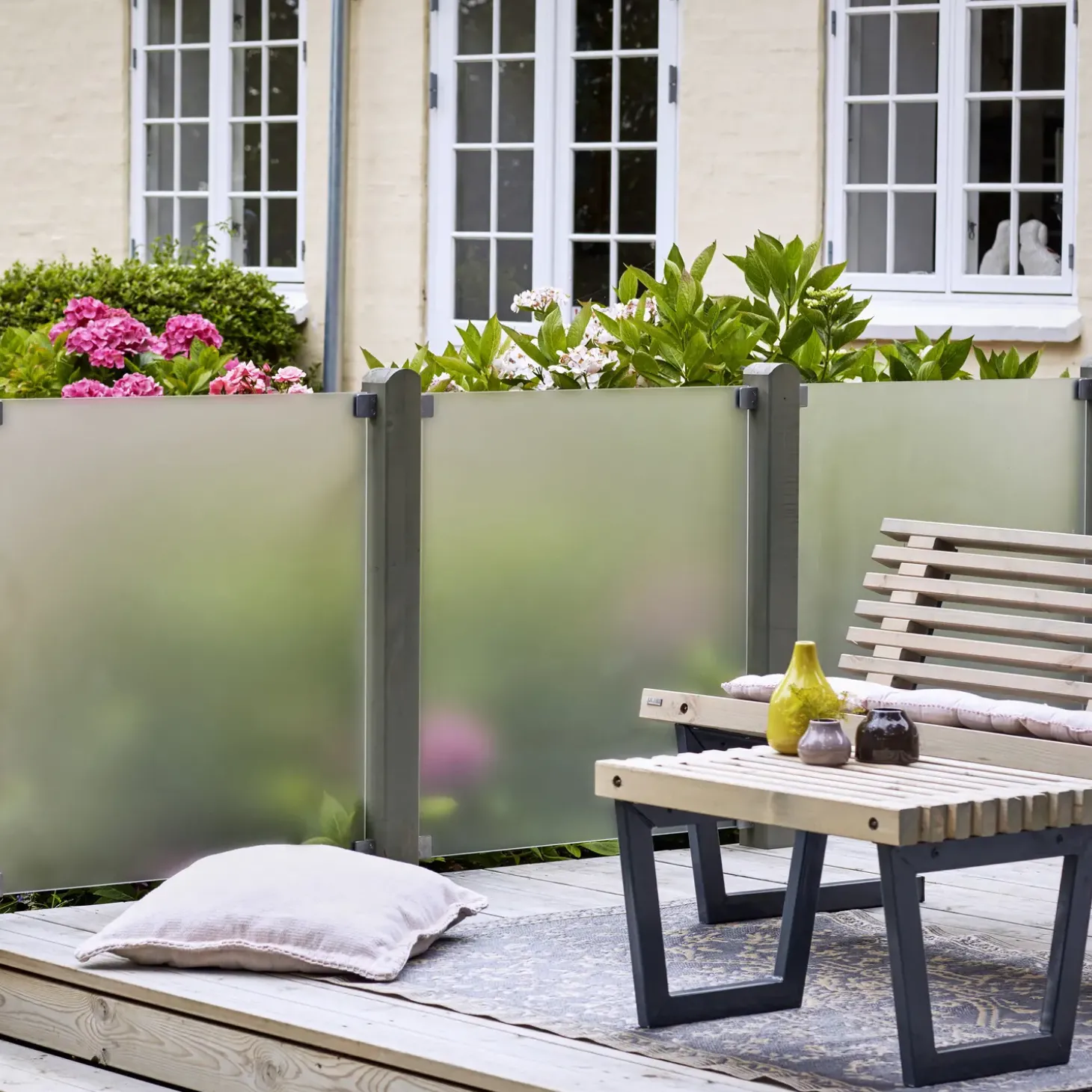 Plus glashegn 55,4x176 cm klart