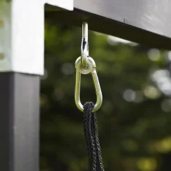 Plus gyngestativ Cubic med 2 gynger, sort