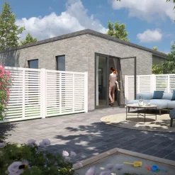 Plus Harmoni Hegn  120x140 cm hvid