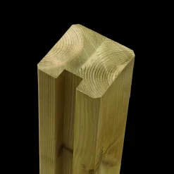 Plus Klink profilhegn m/glas 174x125 cm trykimprægneret