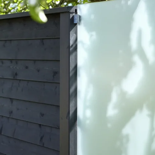 Plus Klink profilhegn 174x91 cm sort
