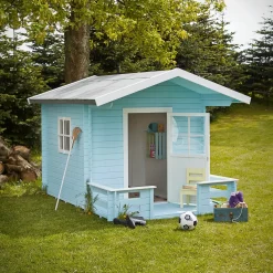 PLUS Legehus 182×161 cm + 72 cm terrasse ubehandlet inkl. tagpap