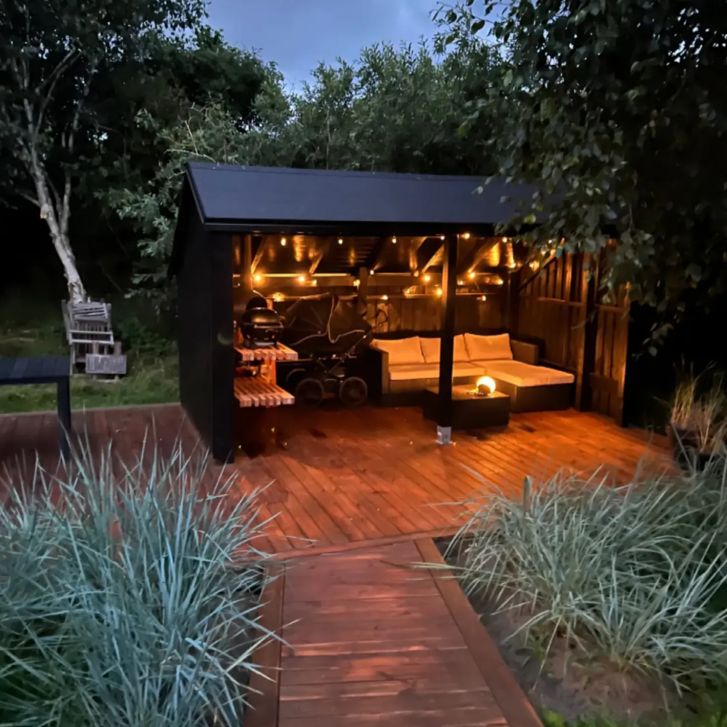 Plus Multi havehus 10,5 m² 2 moduler med åben front