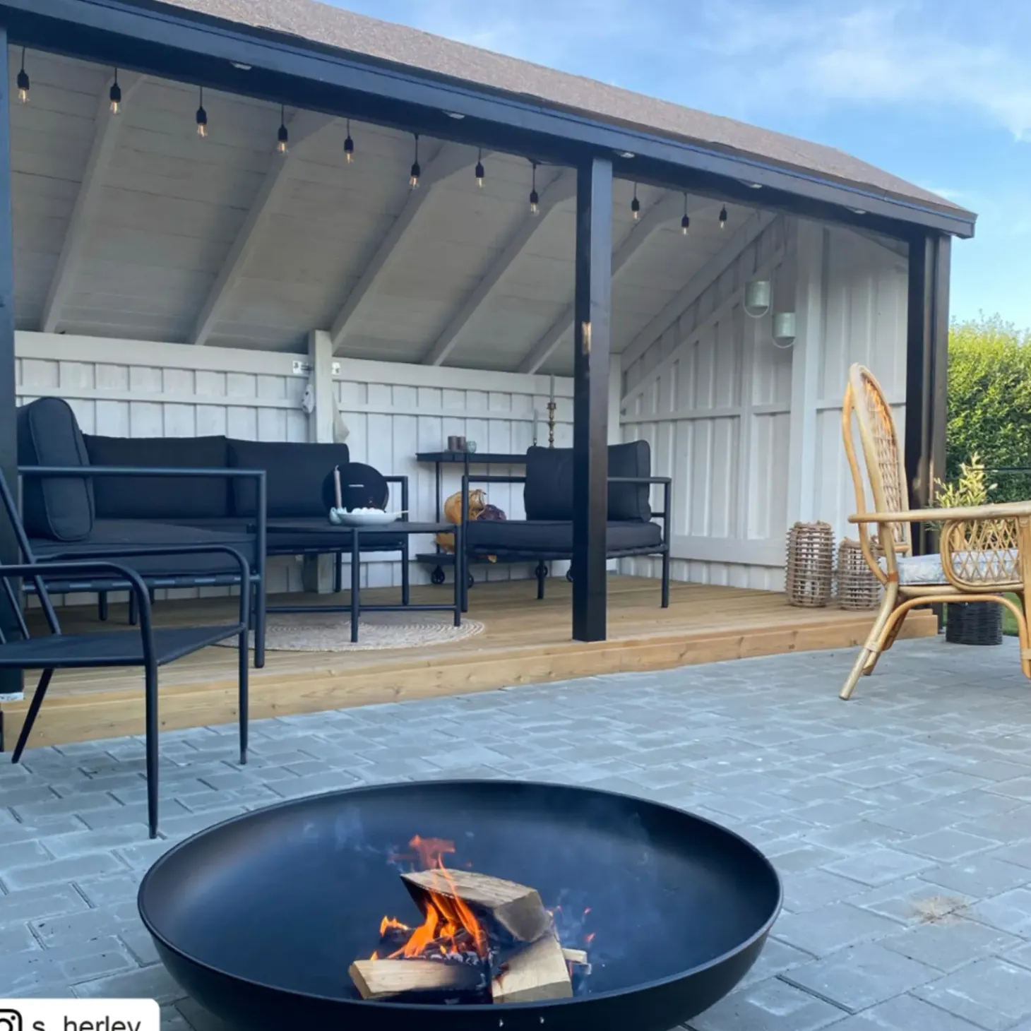 Plus Multi havehus 10,5 m² 2 moduler med åben front