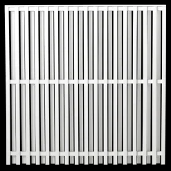 Plus Nagano hegn 180x140 cm hvid