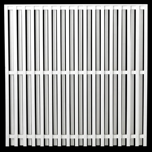 Plus Nagano hegn 180x140 cm hvid