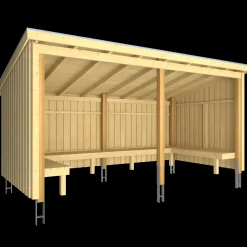 Plus Nordic bålhytte 9,5 m2 - Type 1A