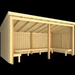 Plus Nordic bålhytte 9,5 m2 - Type 1A