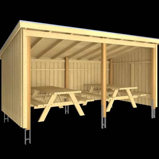Plus Nordic madpakkehus 9,5 m2 - Type 1A