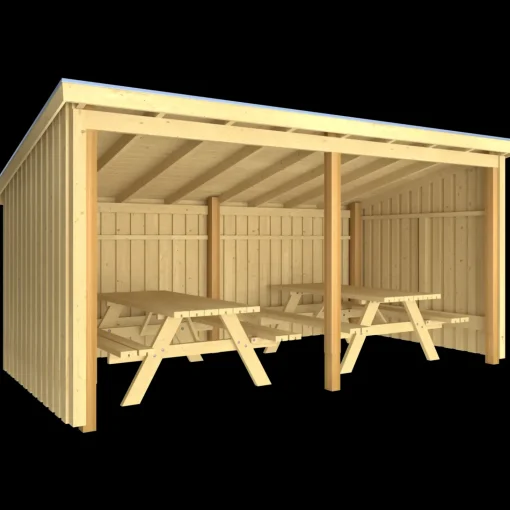 Plus Nordic madpakkehus 9,5 m2 - Type 1A