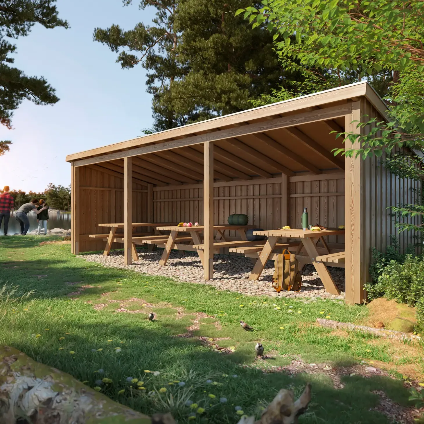 Plus Nordic madpakkehus 14 m2 - Type 1A