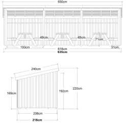 Plus Nordic madpakkehus 14 m2 - Type 1A