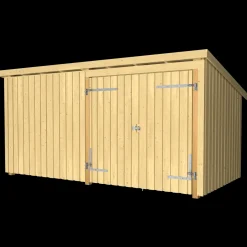 Plus Nordic Multi havehus 9,5 m² 2 moduler med dobbeltdør lukket front
