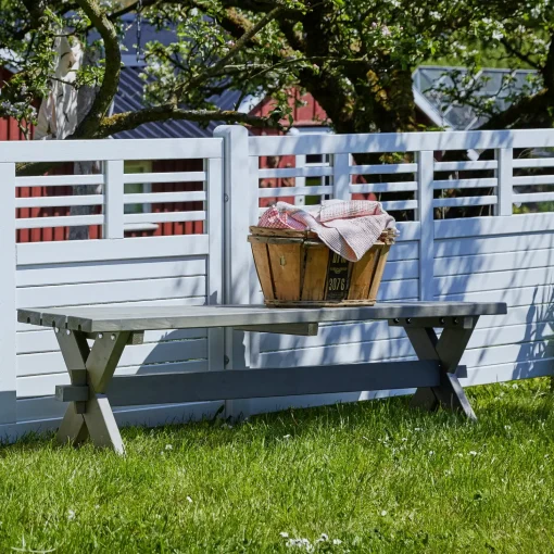 Plus Nostalgi Plankebænk 177 cm trykimp