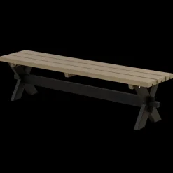 Plus Nostalgi Plankebænk 177 cm trykimp