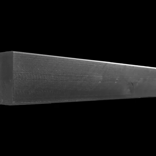 Plus Omlimet stolpe/drager  4,5x9x238 cm sort
