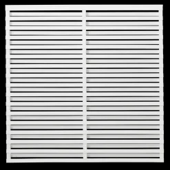 Plus Osaka hegn 180x93 cm hvid