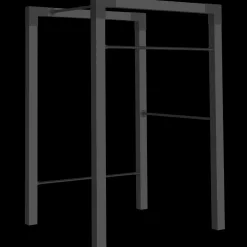PLUS Outdoor fitness model 1 Sort sort m/sorte beslag