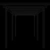 Plus pergola dobbelt 2 moduler sort