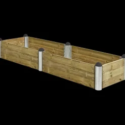 Plus PIPE højbed 80x80x36 cm trykimprægneret