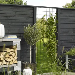 Plus Plank profilhegn 174x91 cm sort