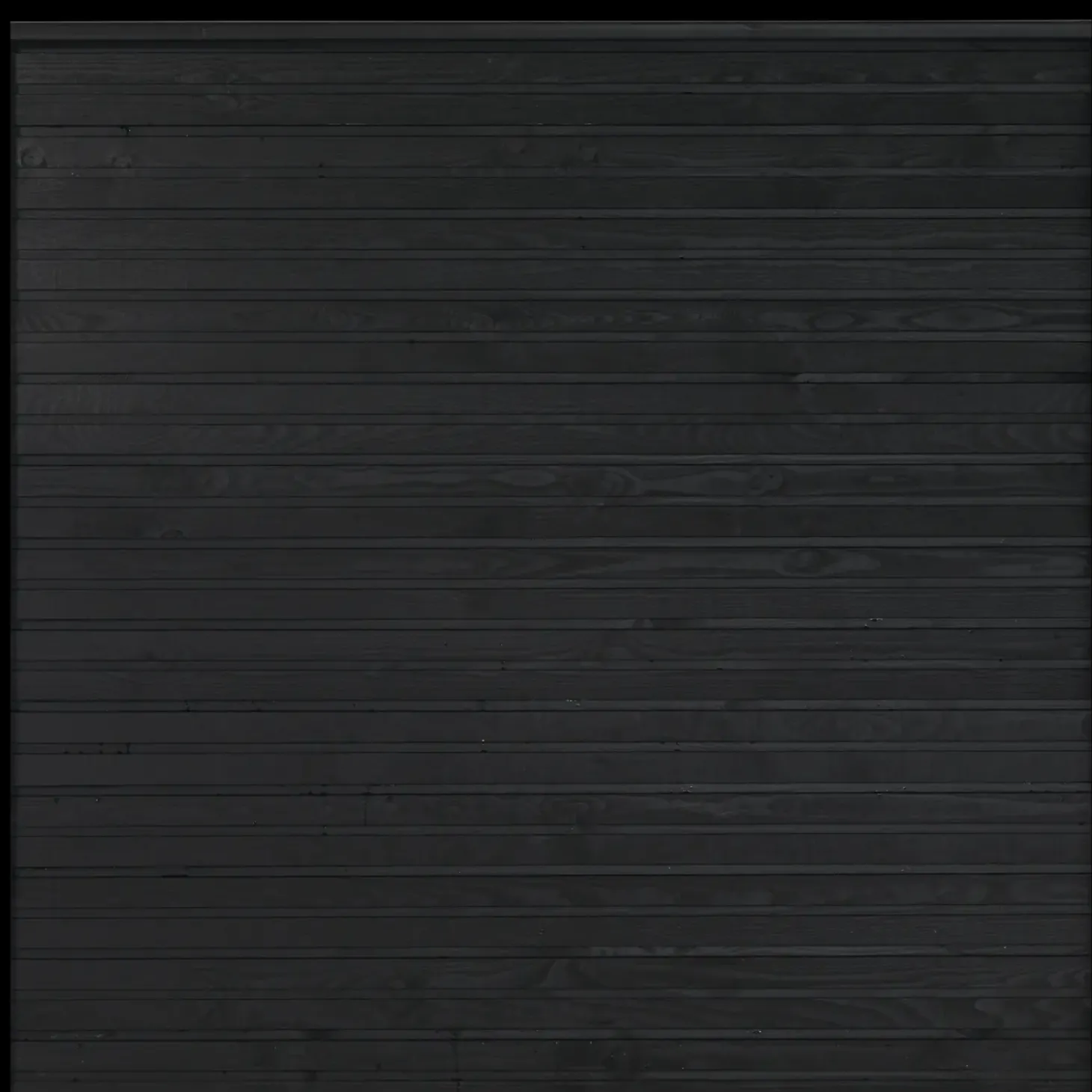 Plus Plank profilhegn 174x91 cm sort