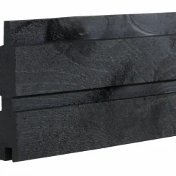 Plus Plank profilhegn 174x91 cm sort