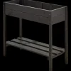 Plus Plantekasse på ben  88x37x79 cm Grundmalet sort
