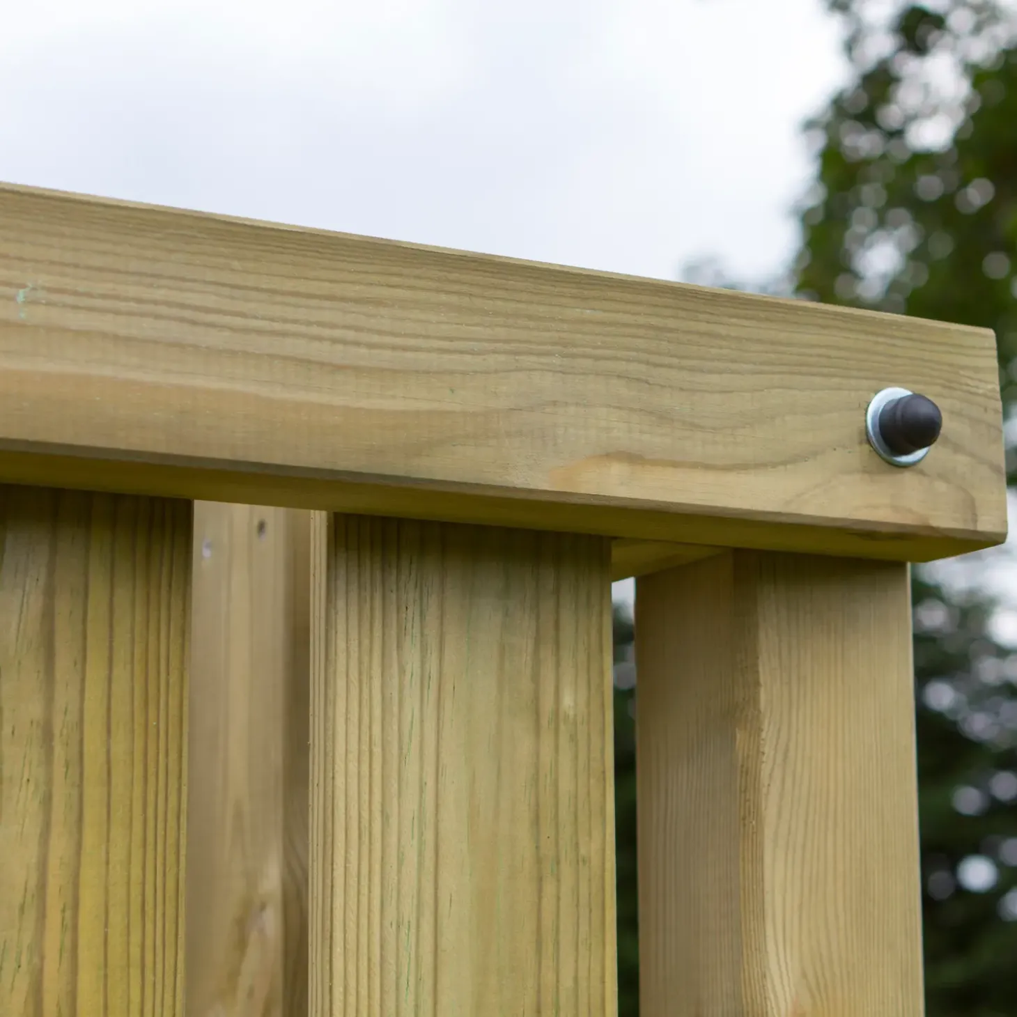 Plus Play legetårn u/tag og rutsjebane Inkl. gyngestativ trykimprægneret (basismodel)