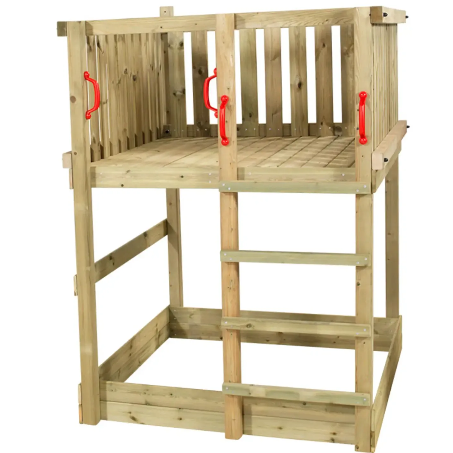 Plus Play legetårn u/tag trykimprægneret (basismodel)