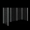 Plus renovationsskjul stålespalier 173,5x89x147 cm varmgalvaniseret