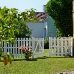 Plus Retro hegn 150x80 cm hvid