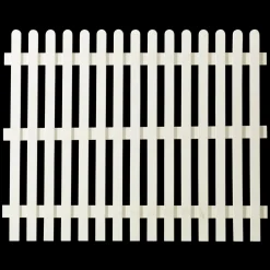 Plus Retro hegn 150x80 cm hvid