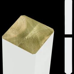 Plus Retro hegn 150x80 cm hvid