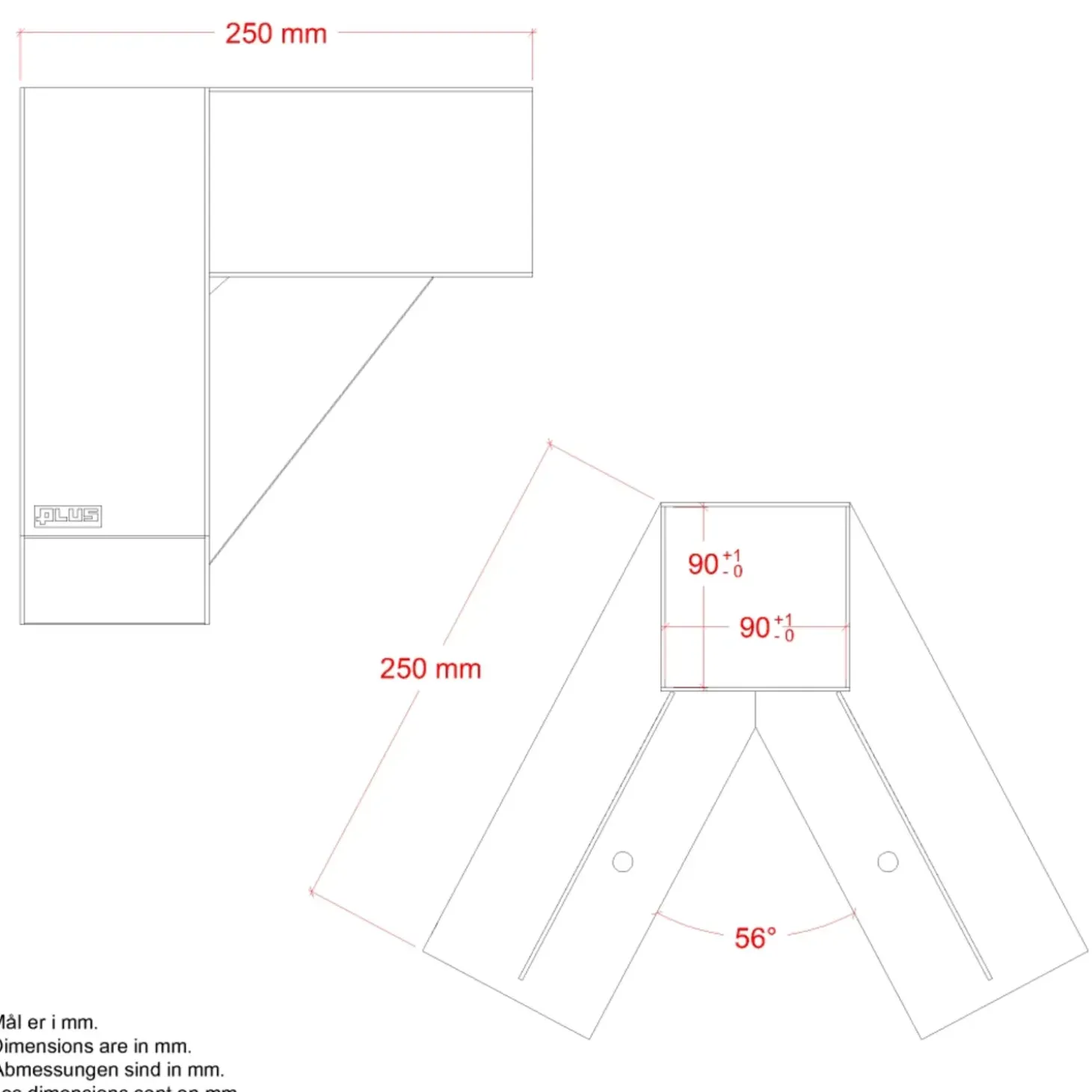 Plus samlebeslag til gyngestativ Cubic