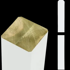 Plus Sendai enkeltlåge 100x80 cm hvid