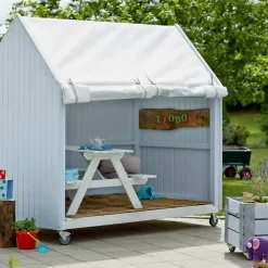 Plus shelter på hjul ubehandlet nåletræ