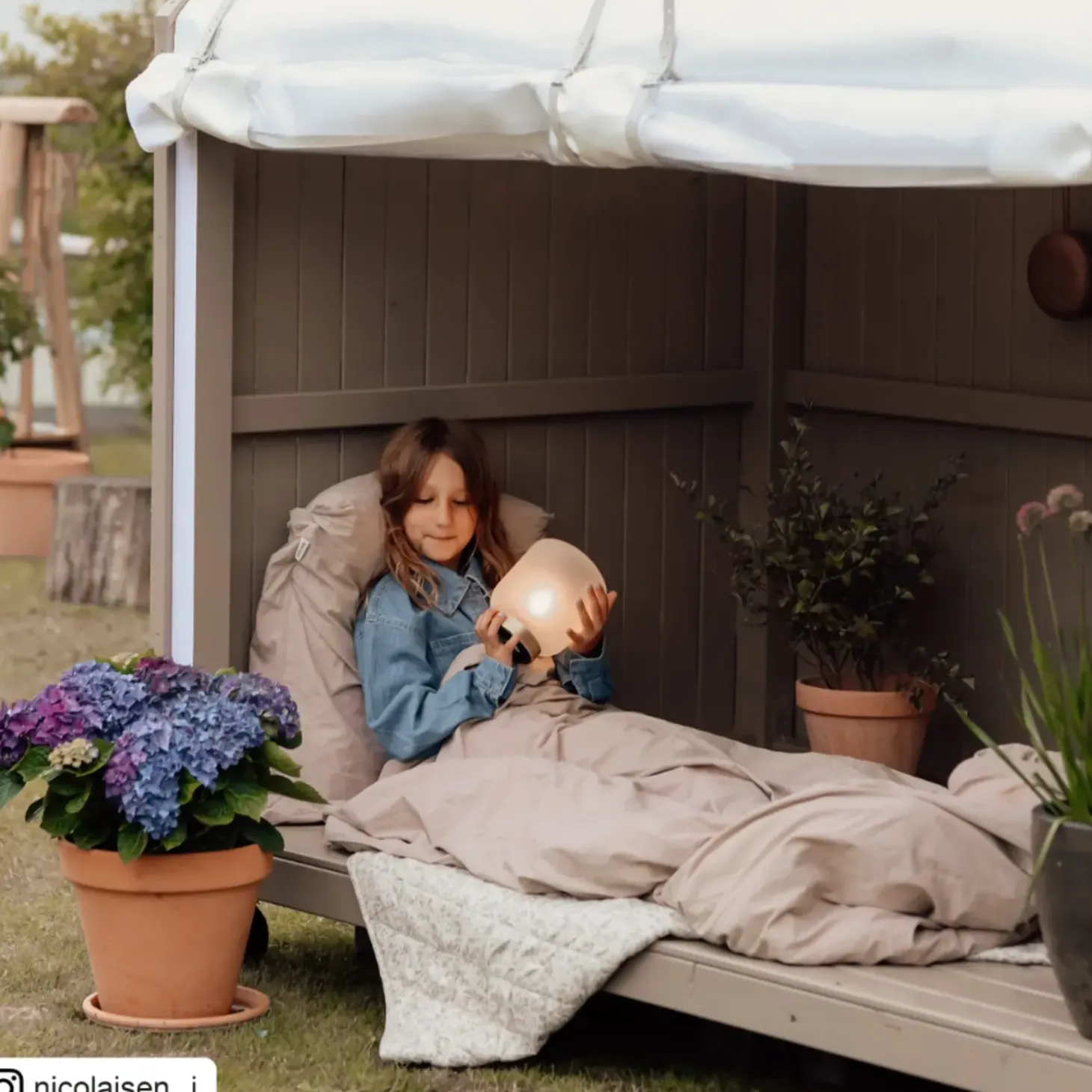 Plus shelter på hjul ubehandlet nåletræ