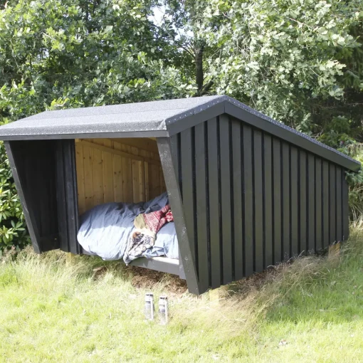 Plus shelter ubehandlet nåletræ inkl. beslag/skruer