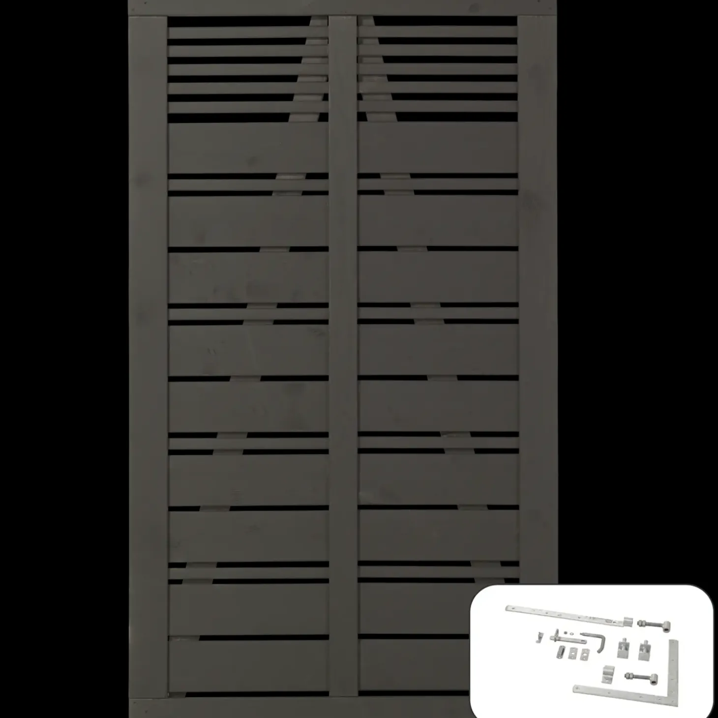 Plus Silence Enkeltlåge inkl. beslag 100x170 cm