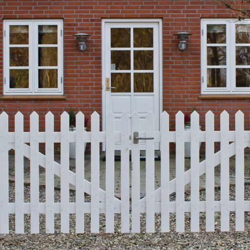 Plus Skagen Lux dobbeltlåge 300x80 cm hvid